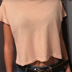 Light Pink Brandy Melville Crop Top